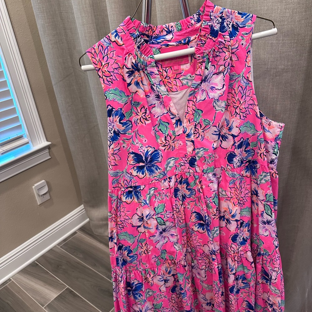 Lilly Pulitzer Novella Sleeveless Swing Dress - Large